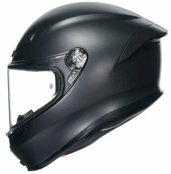 Helmet AGV K6 S Matt Black L Helmet - 2