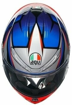 Helmet AGV K6 S Slashcut Black/Blue/Red L Helmet - 6