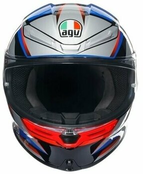 Helmet AGV K6 S Slashcut Black/Blue/Red XL Helmet - 3