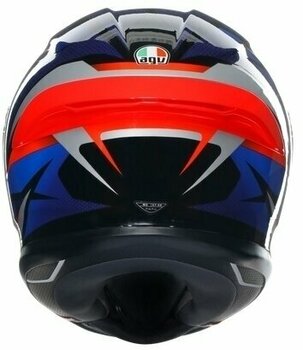 Helmet AGV K6 S Slashcut Black/Blue/Red XL Helmet - 7