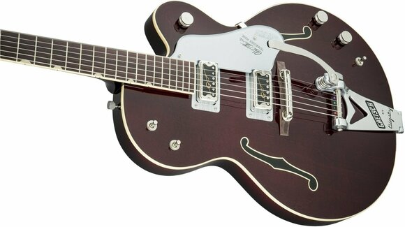 Halbresonanz-Gitarre Gretsch G6119T-62 Professional Select Edition '62Tennessee Rose RW Dark Cherry Stain - 3