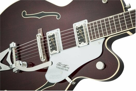 Semi-akoestische gitaar Gretsch G6119T-62 Professional Select Edition '62Tennessee Rose RW Dark Cherry Stain - 5