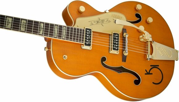 Halbresonanz-Gitarre Gretsch G6120T-55GE Vintage Select Edition '55 Chet Atkins Vintage Orange - 3