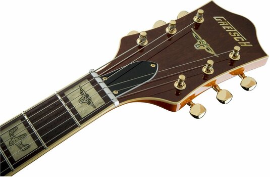 Halvakustisk guitar Gretsch G6120T-55GE Vintage Select Edition '55 Chet Atkins Vintage Orange - 7