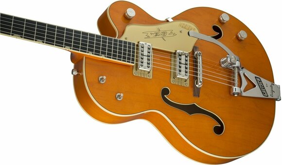 Halbresonanz-Gitarre Gretsch G6120T-59GE Vintage Select Edition '59 Chet Atkins Vintage Orange - 3