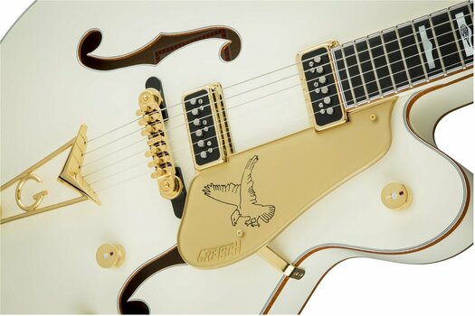 Halvakustisk gitarr Gretsch G6136T-55GE Vintage Select Edition '55 White Falcon Vintage White - 6