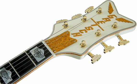 Semi-akoestische gitaar Gretsch G6136T-55GE Vintage Select Edition '55 White Falcon Vintage White - 8