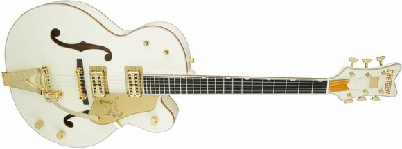 Semiakustická kytara Gretsch G6136T-59GE Vintage Select Edition '59 White Falcon Vintage White - 5
