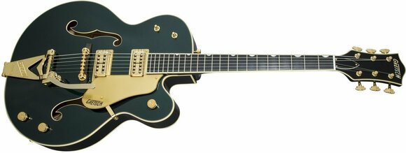 Gitara semi-akustyczna Gretsch G6196 Vintage Select Edition Country Club Cadillac Green - 5