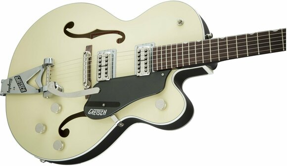 Semi-Acoustic Guitar Gretsch G6118T-LIV Professional Players Edition Anniversary RW Lotus Ivory - 4
