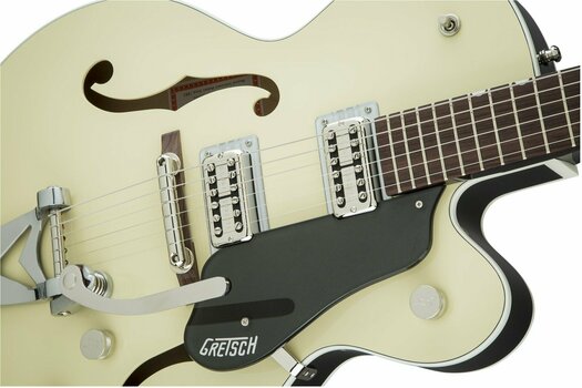 Semiakustická kytara Gretsch G6118T-LIV Professional Players Edition Anniversary RW Lotus Ivory - 6