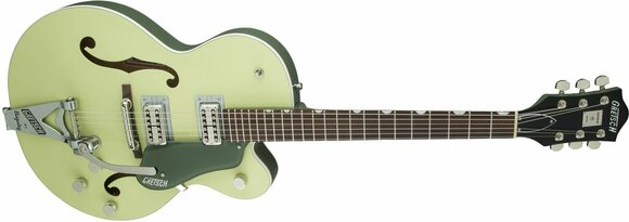 Guitare semi-acoustique Gretsch G6118T-SGR Professional Players Edition Anniversary RW 2-Tone Smoke Green - 5