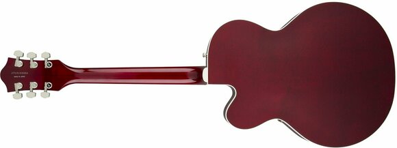 Halvakustisk gitarr Gretsch G6119 Professional Players Edition Tennessee Rose RW Dark Cherry Stain - 2