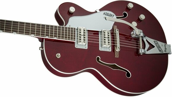 Semi-Acoustic Guitar Gretsch G6119 Professional Players Edition Tennessee Rose RW Dark Cherry Stain - 3