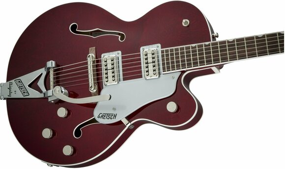 Semi-akoestische gitaar Gretsch G6119 Professional Players Edition Tennessee Rose RW Dark Cherry Stain - 4