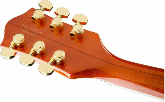 Halbresonanz-Gitarre Gretsch G6120T Professional Players Edition Nashville EB Orange Stain - 6