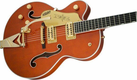 Semi-Acoustic Guitar Gretsch G6120TLH Players Edition Nashville LH - 3