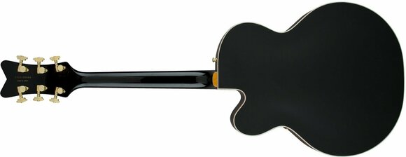 Semi-akoestische gitaar Gretsch G6136 Players Edition Black Falcon Zwart - 2