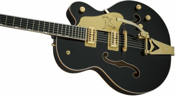 Guitare semi-acoustique Gretsch G6136 Players Edition Black Falcon Noir - 3