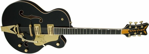 Halvakustisk gitarr Gretsch G6136 Players Edition Black Falcon Svart - 5