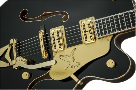 Guitare semi-acoustique Gretsch G6136 Players Edition Black Falcon Noir - 6