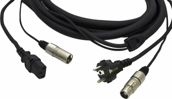Силов кабел PROEL PH080LU05 Черeн 5 m - 2