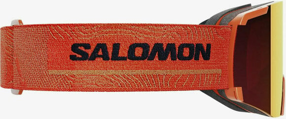Masques de ski Salomon S/View Sigma Burnt Ochre/Sigma Poppy Red Masques de ski - 4
