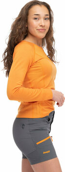 Dámske termoprádlo Bergans Cecilie Wool Long Sleeve Women Cloudberry Yellow/Lush Yellow S Dámske termoprádlo - 3
