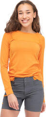 Thermischeunterwäsche Bergans Cecilie Wool Long Sleeve Women Cloudberry Yellow/Lush Yellow M Thermischeunterwäsche - 1