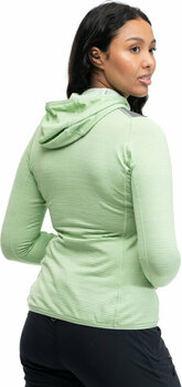 Bluza outdoorowa Bergans Rabot Active Mid Hood Jacket Women Light Jade Green XS Bluza outdoorowa - 5