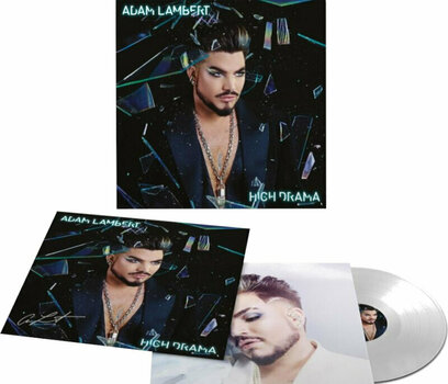 Vinylskiva Adam Lambert - High Drama (Limited Edition) (Clear Coloured) (LP) - 2