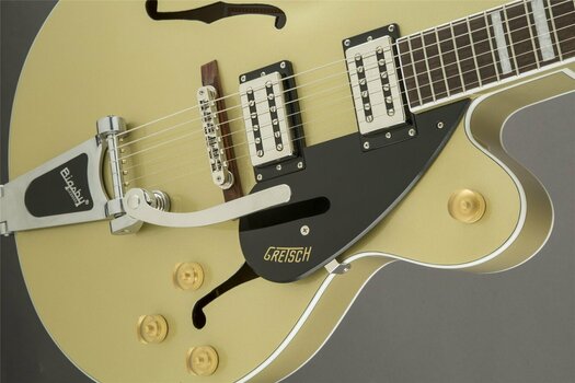 Halvakustisk guitar Gretsch G2420T Streamliner Single Cutaway Hollow Body with Bigsby, Gold Dust - 6