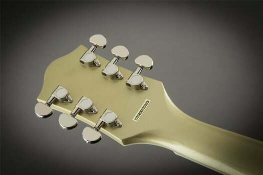 Semi-Acoustic Guitar Gretsch G2420T Streamliner Single Cutaway Hollow Body with Bigsby, Gold Dust - 7
