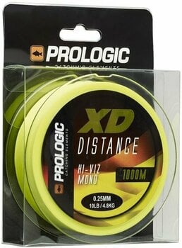 Vlasec, šňůra Prologic XD Distance Mono Hi-Viz Yellow 0,25 mm 4,8 kg 1000 m - 2