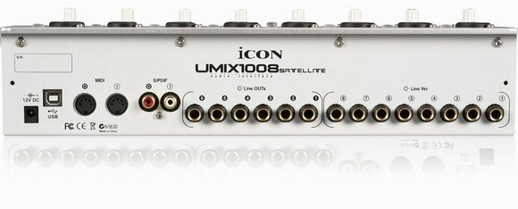 USB audio prevodník - zvuková karta iCON UMIX1008 Satellite - 2