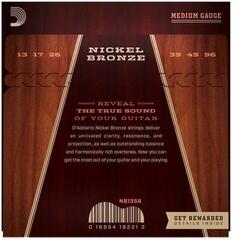 Struny do gitary akustycznej D'Addario NB1356 Struny do gitary akustycznej - 1