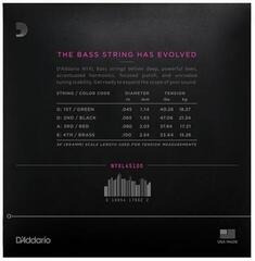 Saiten für E-Bass D'Addario NYXL45100 Saiten für E-Bass - 1