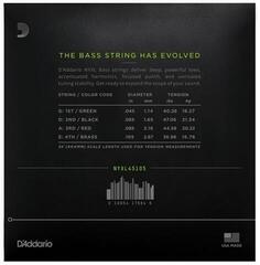 Cordes de basses D'Addario NYXL45105 Cordes de basses - 1