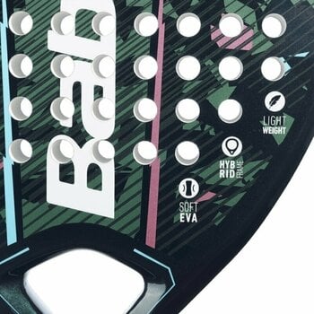 Padel Racket Babolat Reveal Dark Green/Pink Padel Racket - 5