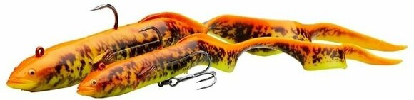 Esca siliconica Savage Gear 4D Real Eel Firetriger PHP 20 cm 38 g - 2