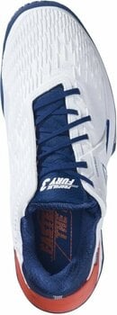 Men´s Tennis Shoes Babolat Propulse Fury 3 All Court Men White/Estate Blue 40,5 Men´s Tennis Shoes - 4