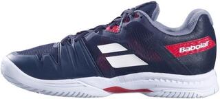 Men´s Tennis Shoes Babolat SFX3 All Court Men Black/Poppy Red - 2