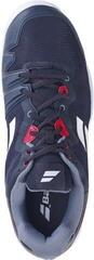 Men´s Tennis Shoes Babolat SFX3 All Court Men Black/Poppy Red - 3