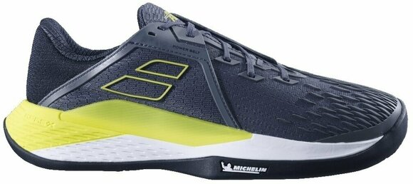 Men´s Tennis Shoes Babolat Propulse Fury 3 Clay Men Grey/Aero 46,5 Men´s Tennis Shoes - 2