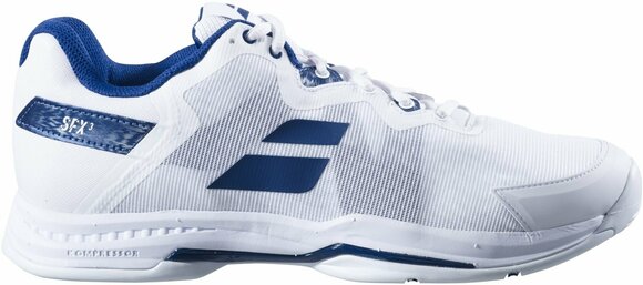 Men´s Tennis Shoes Babolat SFX3 All Court Men White/Navy 42,5 Men´s Tennis Shoes - 2