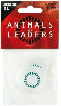 Médiators Dunlop AALP03 Animals As Leaders Tortex Jazz III Xl Médiators - 3