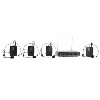Auriculares inalámbricos Auna VHF-4 V2 Wireless Microphone Set 4 Headset - 2