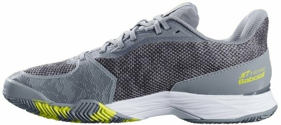 Men´s Tennis Shoes Babolat Jet Tere Clay Men Grey/Aero 41 Men´s Tennis Shoes - 3