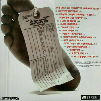 Disco de vinil GRAVEDIGGAZ - 6 Feet Deep (2 LP) - 2