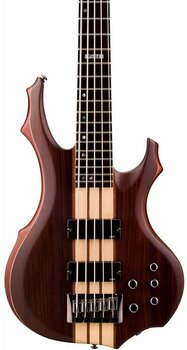 5-saitiger E-Bass, 5-Saiter E-Bass ESP LTD F-5E Natural Satin - 2